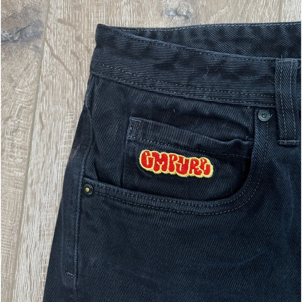 EMPYRE -  Loose Fit Black Shmutz Skate Jeans - Picture 2 of 5